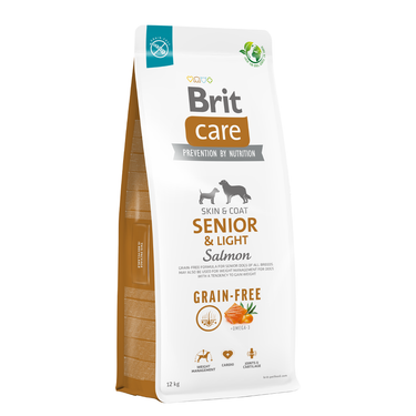 Brit Care Perro Grain Free Senior & Light - Salmón y Papa 12 kg